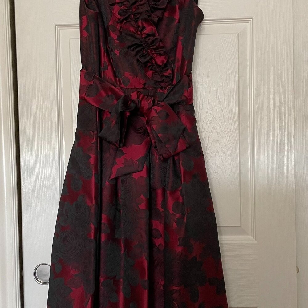 "Jessica Howard" Red Dress with bow